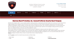 Desktop Screenshot of americanguardprotection.com
